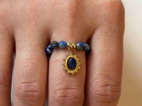 Pierścionek Lapis Lazuli I